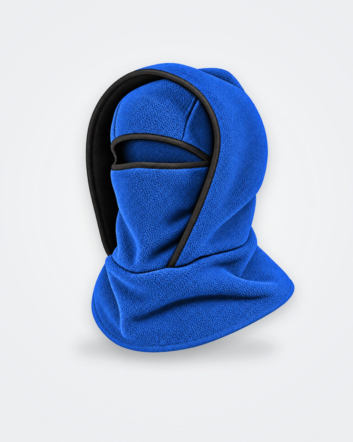 Bleu · Cagoule polaire 3 en 1, photo produit : capuche et masque