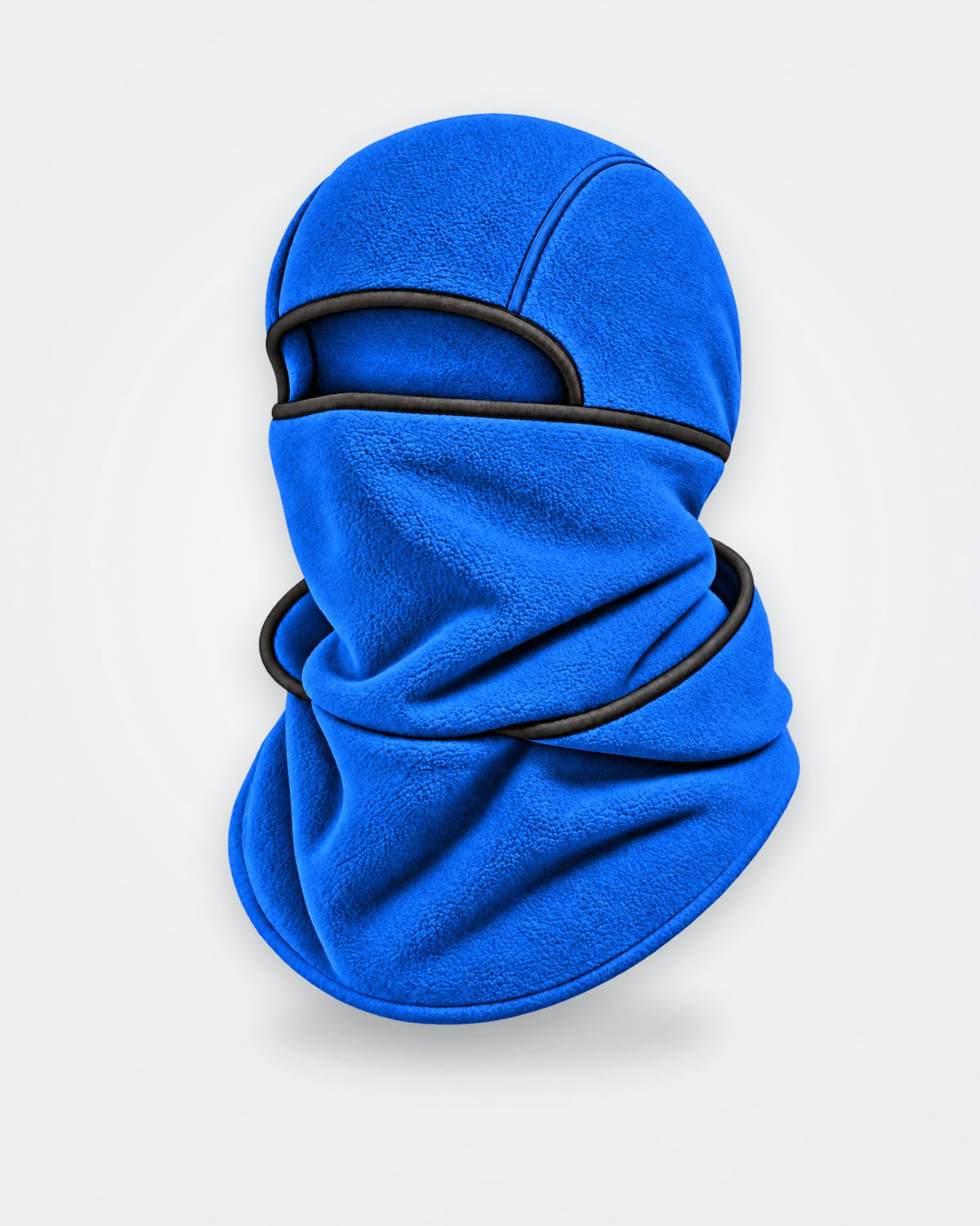 Bleu · Cagoule polaire 3 en 1 portée en cagoule