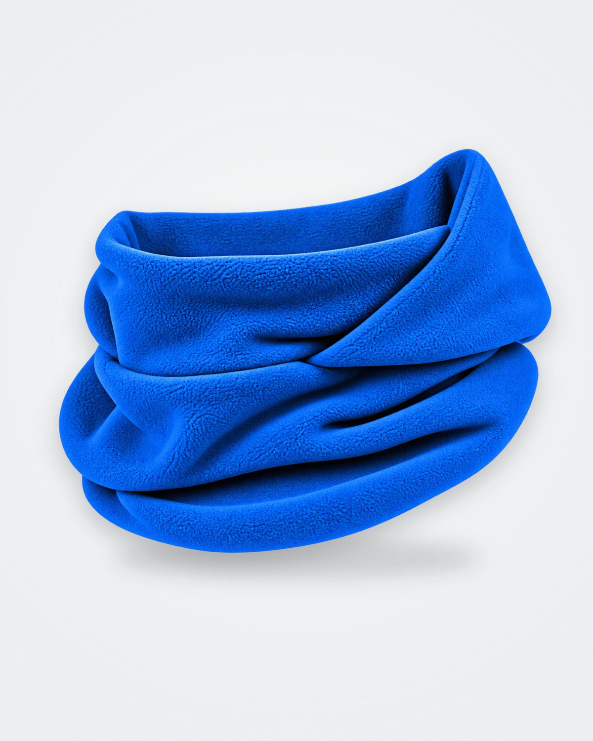 Bleu · Cagoule polaire 3 en 1 portée en cache-cou