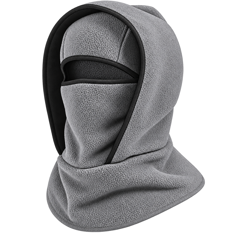 Cagoule polaire 3 en 1 Frimaire, couleur Gris clair