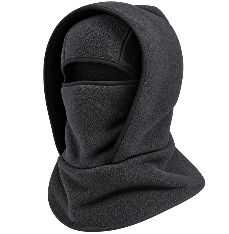 Cagoule polaire 3 en 1 Frimaire, couleur Gris foncé
