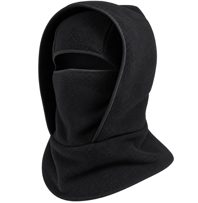 Cagoule polaire 3 en 1 Frimaire, couleur Noir
