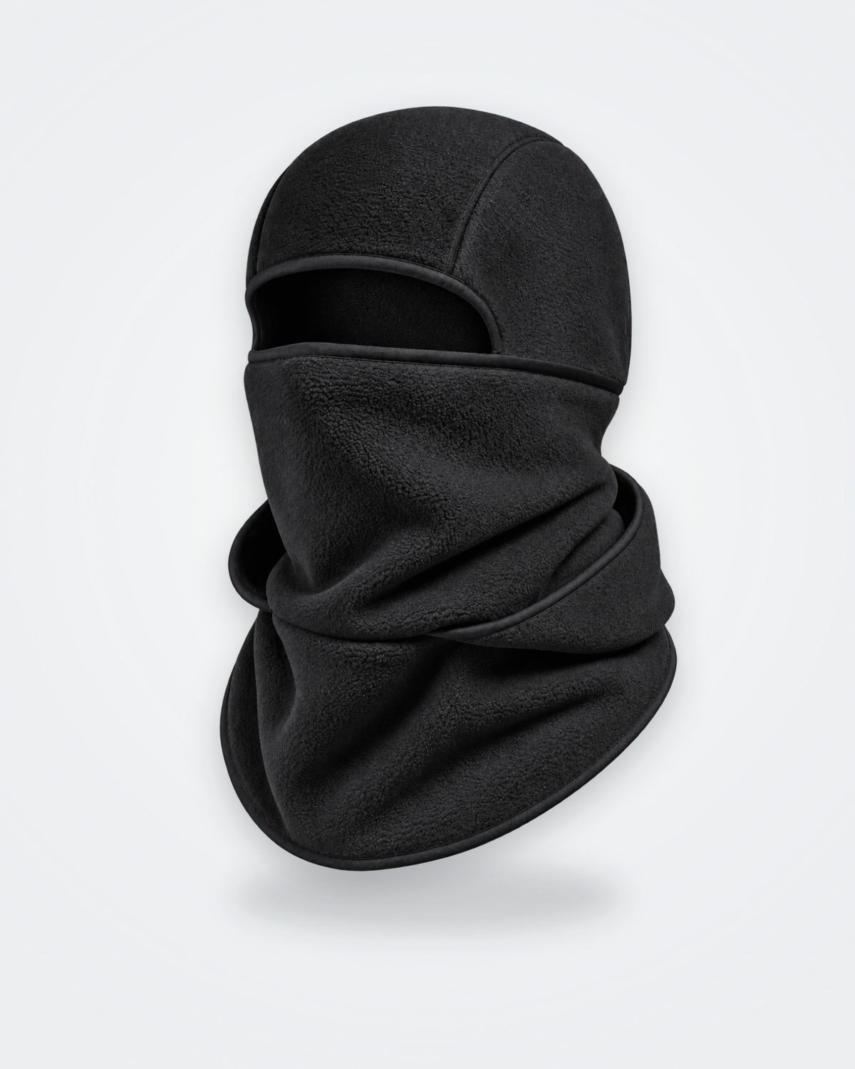 Noir · Cagoule polaire 3 en 1 portée en cagoule